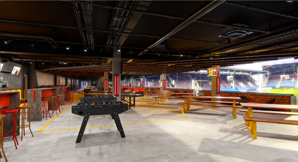 levy catering burnley fc stadia sports bar