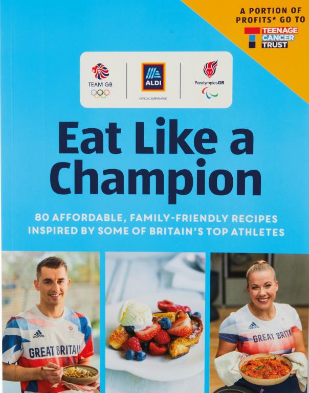 Aldi launches new cookbook in partnership with Team GB Aldi launches new cookbook in partnership with Team GB