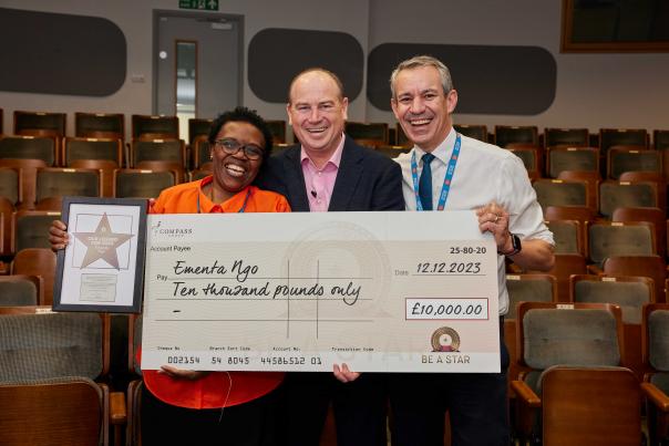 Compass Be A Star Legend wins £10,000 prize