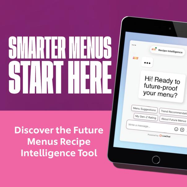 Unilever Food Solutions publishes free-to-use Recipe Intelligence Tool 