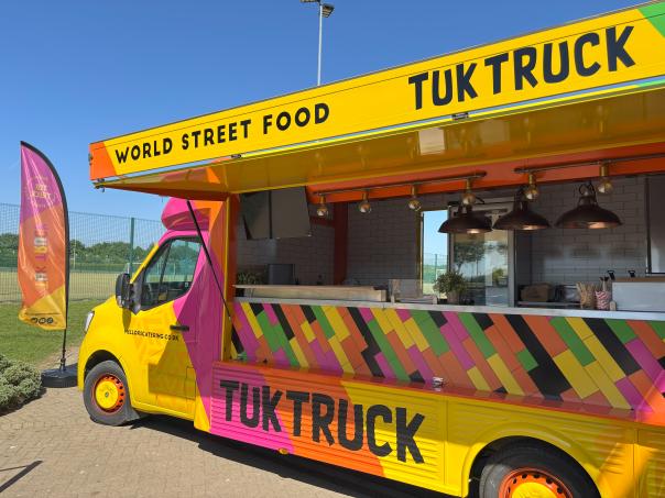 Mellors unveils new Tuk Truck to serve street food in schools Mellors unveils new Tuk Truck to serve street food in schools