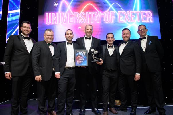 • Innovation Award: Commercial, Residential and Campus Services, University of Exeter • Innovation Award: Commercial, Residential and Campus Services, University of Exeter