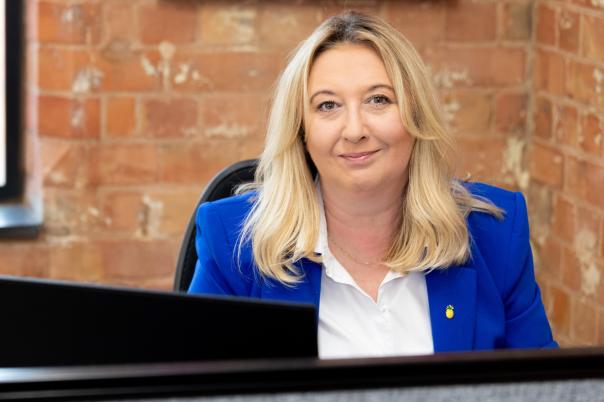 Ms Krieger, business manager at Pineapple Recruitment
