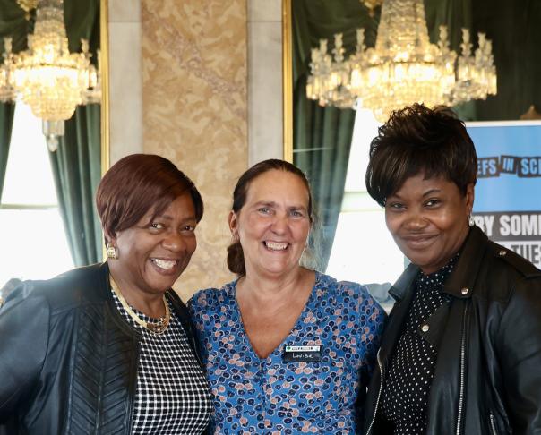 Margaret Blairy (pictured first) wins Lifetime Achievement accolade 