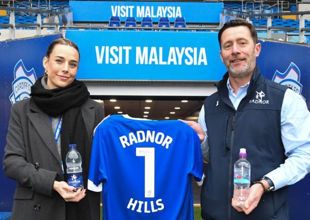 Radnor Hills becomes official water partner for Cardiff City FC
