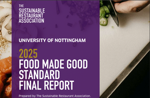 University of Nottingham achieves 3-star sustainability rating 