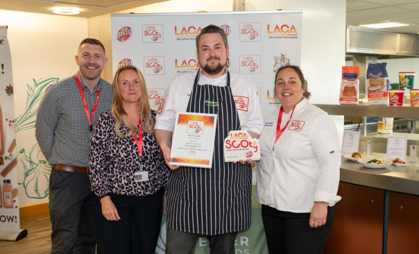 Ryan King, winner of the South West regional final of the SCOTY competition ryan king scoty south west region winner school chef competition