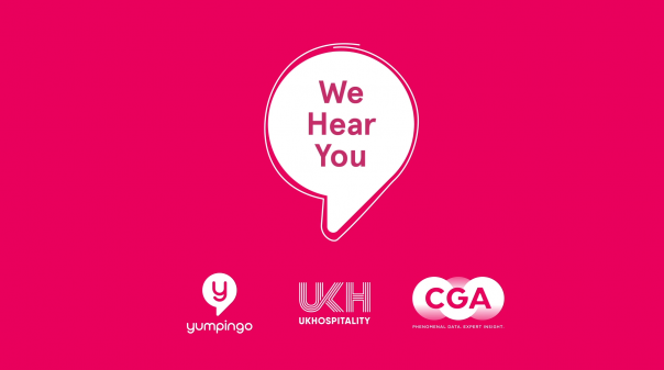 ukhospitality yumpingo cga we hear you feedback campaign