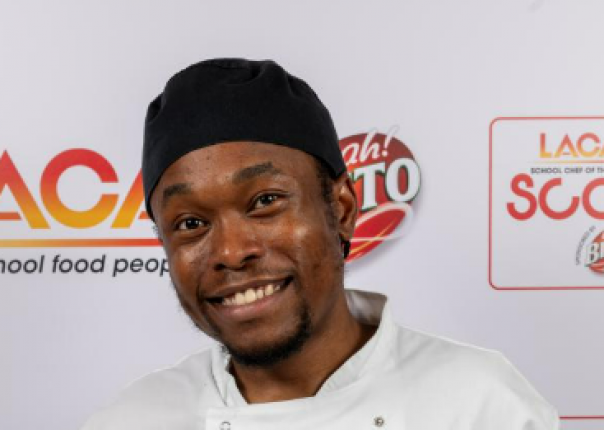 Raheem Morgan wins LACA's School Chef of The Year competition