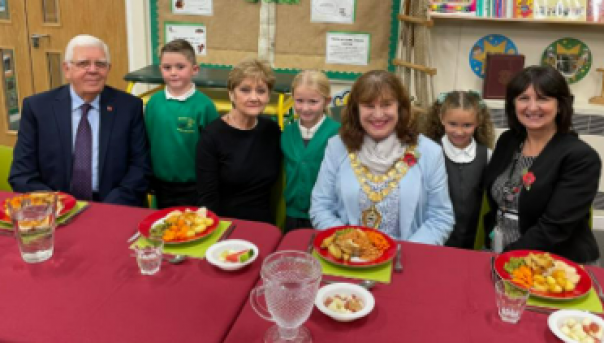 Solihull Mayor celebrates National School Meals Week