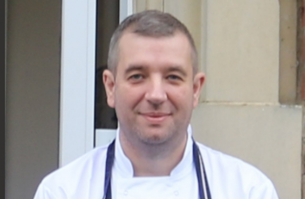 Chef manager Chris Beeby Chef manager Chris Beeby