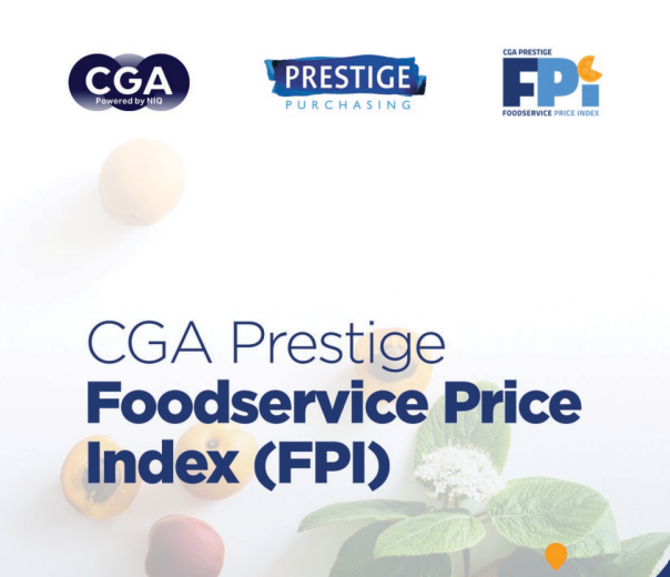 CGA Prestige Foodservice Price Index sees inflation dip below 10% 