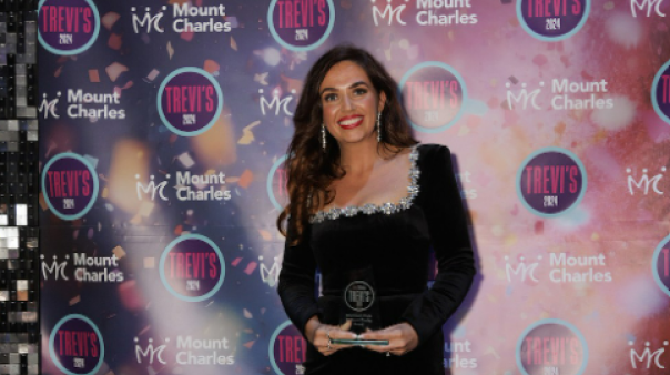 Patrica McErlane wins Chairman’s Pride of Mount Charles Award Patrica McErlane wins Chairman’s Pride of Mount Charles Award