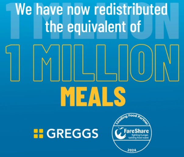 Greggs provides over 1m meals to UK-wide food network Greggs provides over 1m meals to UK-wide food network