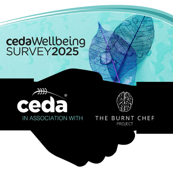 Ceda joins forces with Burnt Chef Project to create wellbeing survey Ceda joins forces with Burnt Chef Project to create wellbeing survey