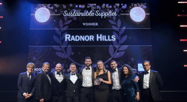 Radnor Hills wins sustainable supplier accolade at FWD awards ceremony 
