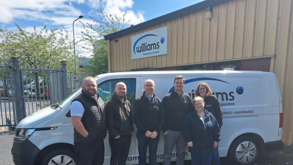 The Williams Scotland team williams refrigeration scotland 30th anniversary