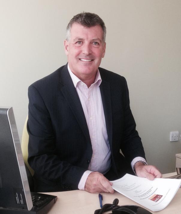 Cooke: Looking forward to spreading the message Edwards & Blake contract caterer Adrian Cooke sales director