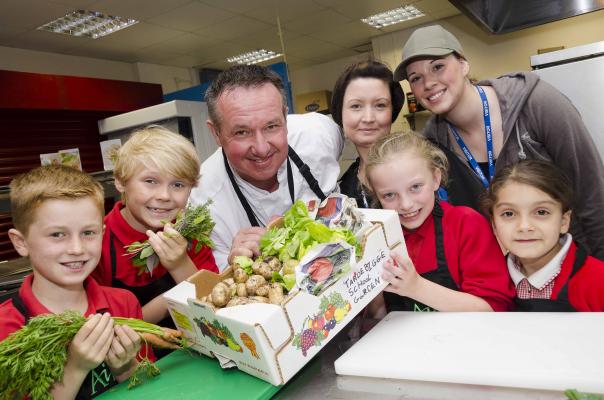 AiP brings taste of the past to Worcestershire school