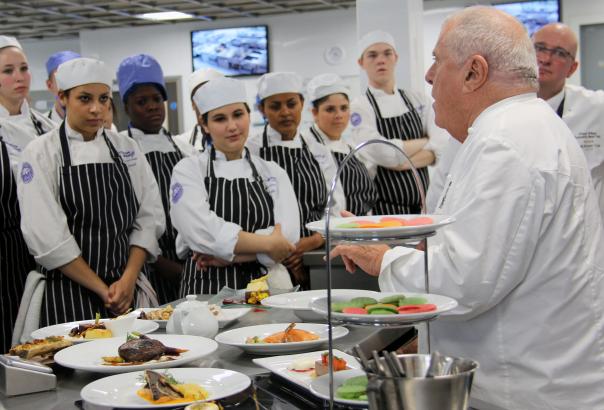 Albert Roux to host masterclass at West Suffolk College