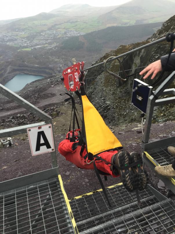 Apetito trio complete zip wire challenge, raises £4,000