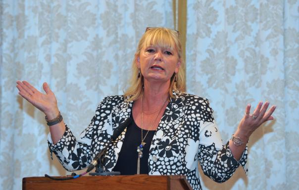 Wendy Bartlett spoke yesterday at the Arena Christmas Event Wendy Bartlett calls for simplification of chef recruitment process at Arena C