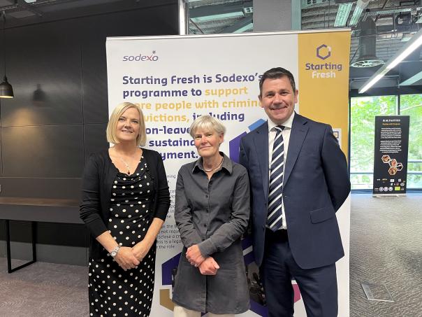 Sodexo co-hosts event encouraging businesses to employ more ex-offenders Sodexo co-hosts event encouraging businesses to employ more ex-offenders