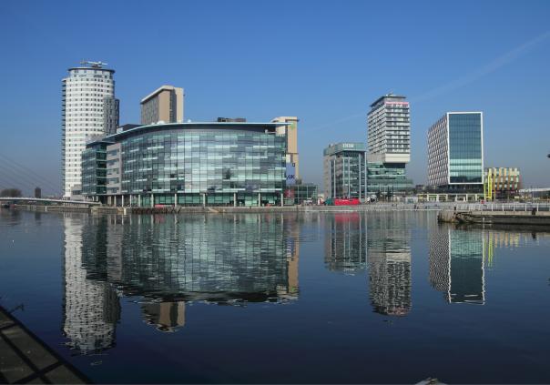 MediaCity, Manchester: One of the BBC locations in the new contract Photo of MediaCity Manchester, BBC