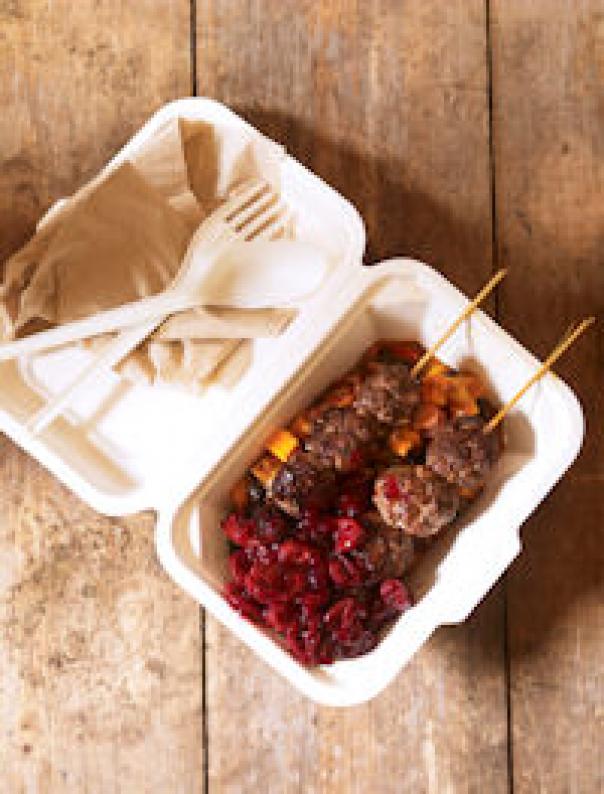 The Word on the Street book includes a recipe for Brazilian Balls and Beans.