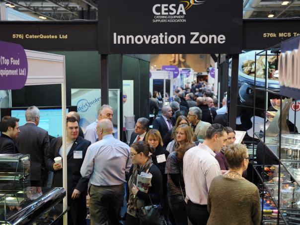 The CESA Innovation Zone at Hospitality Show 2011