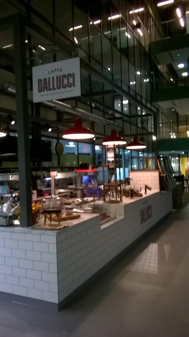 Compass launches Caffe Dallucci at London client site