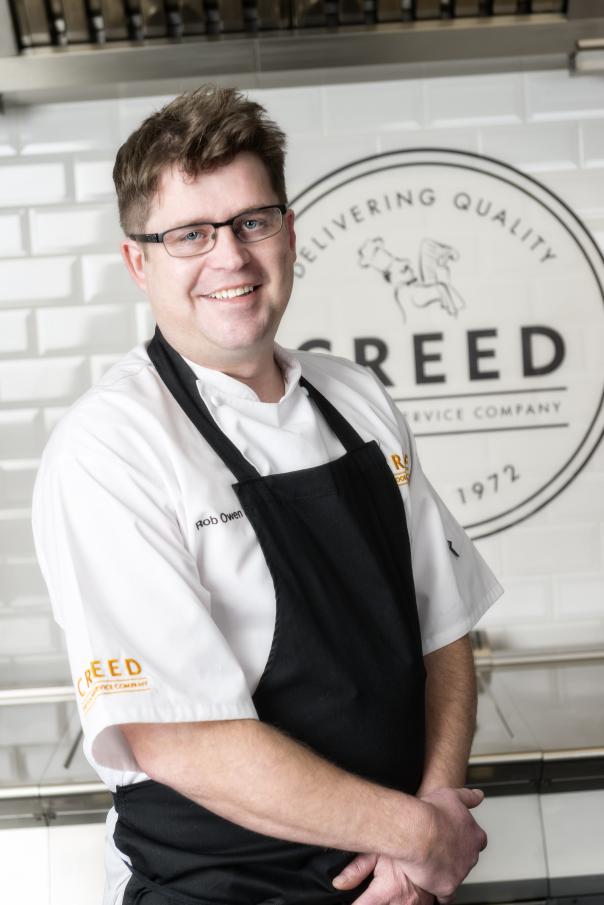 Creed’s in-house executive development chef Rob Owen Creed Foodservice to host care and education showcase days