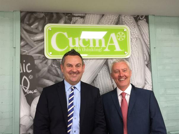 Steve Quinn, chief executive and Stuart Lenton, managing director