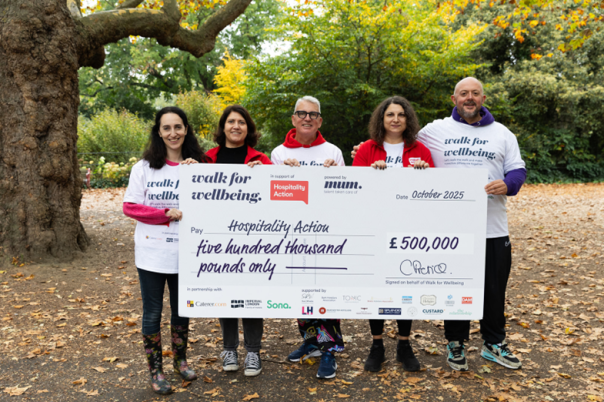 Walk for Wellbeing reaches half a million milestone for UK Hospitality