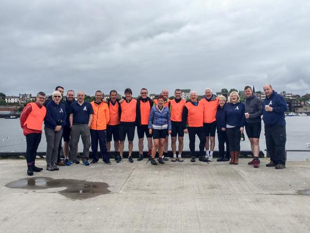 Dine takes on Hadrian’s Cycleway