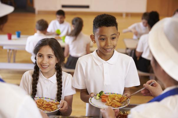 Rolling out free school meals 
