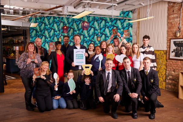 Jamie Oliver launches 2024 Good School Food Awards