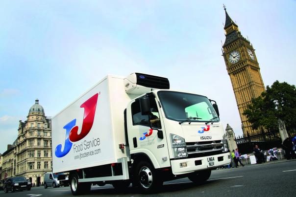 JJ Food Service delivers its services from eight branches in the UK