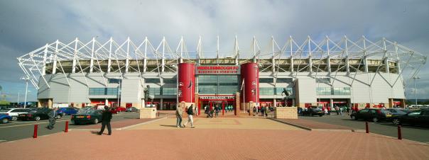 Middlesbrough FC Riverside Stadium Image of Middlesbrough FC Riverside Stadium