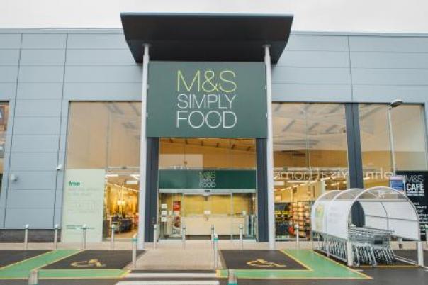 Marks & Spencer's Mannington Simply Food shop Marks Spencer Group PLC food sales growth