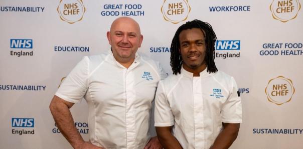 Duo join forces & emerge victorious in NHS Chef of the Year competition Duo join forces & emerge victorious in NHS Chef of the Year competition