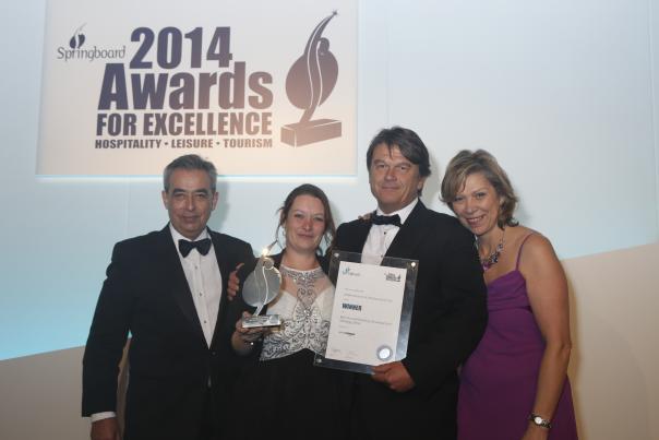 The team from Oakmann Inns & Restaurants, winners of 2 awards Oakmann Inns & Restaurants, winners of 2 awards