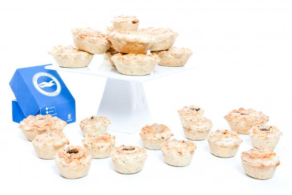 Piglet's Pantry pies at Brighton are the most expensive at £4