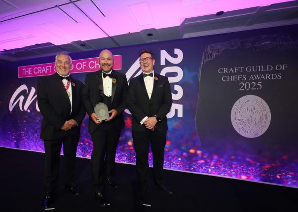 Matt Lord wins Public Sector Chef accolade at Craft Guild of Chefs Awards Matt Lord wins Public Sector Chef accolade at Craft Guild of Chefs Awards