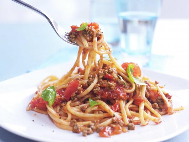 Quorn's spaghetti bolognese