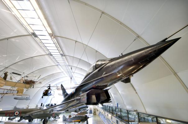 The RAF Museum in Colindale attrcats 220,000 visitors a year