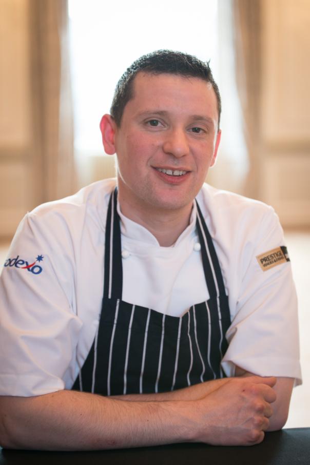 Tom Beauchamp, head chef at Sodexo Prestige Venues & Events Sodexo unveils ‘delegate boosting’ menu