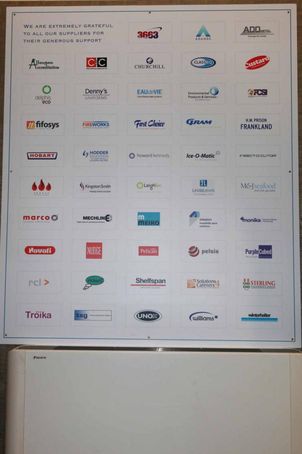 The Styal thank you board FCSI members donate £50,000 worth of equipment to Clink Charity
