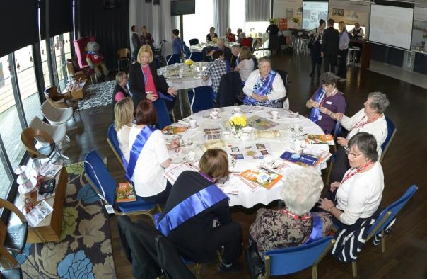 Local residents and carers enjoy afternoon tea Unilever Food Solutions, Afternoon tea, Nutrition and Hydration Week, images