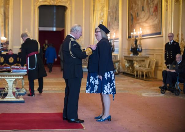 Medirest’s Anna Hallas receives MBE